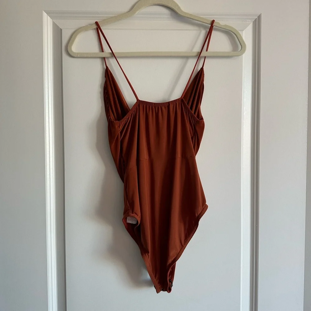 Nastygal Brown/Rust Bodysuit - Picture 2 of 3